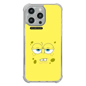 AKAM AMC-WTA15PROMAX-SPONGE BOB7 Cover For Apple iPhone 15 Pro Max