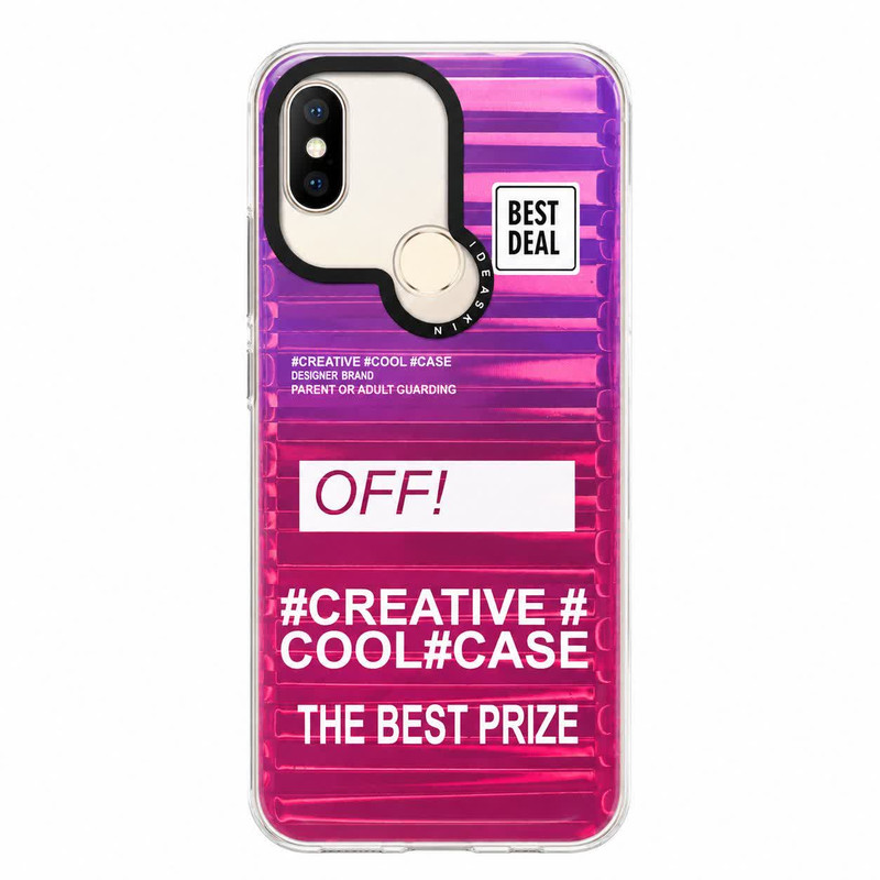 کاور مدل هولوگرامی طرح Creative Cool Caseمناسب برای گوشی موبایل شیائومی Redmi A2 Plus / A1 Plus