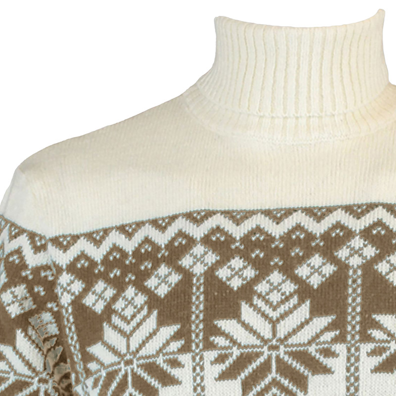 پلیور یقه اسکی مردانه مدل 817885326 طرح ترندیول