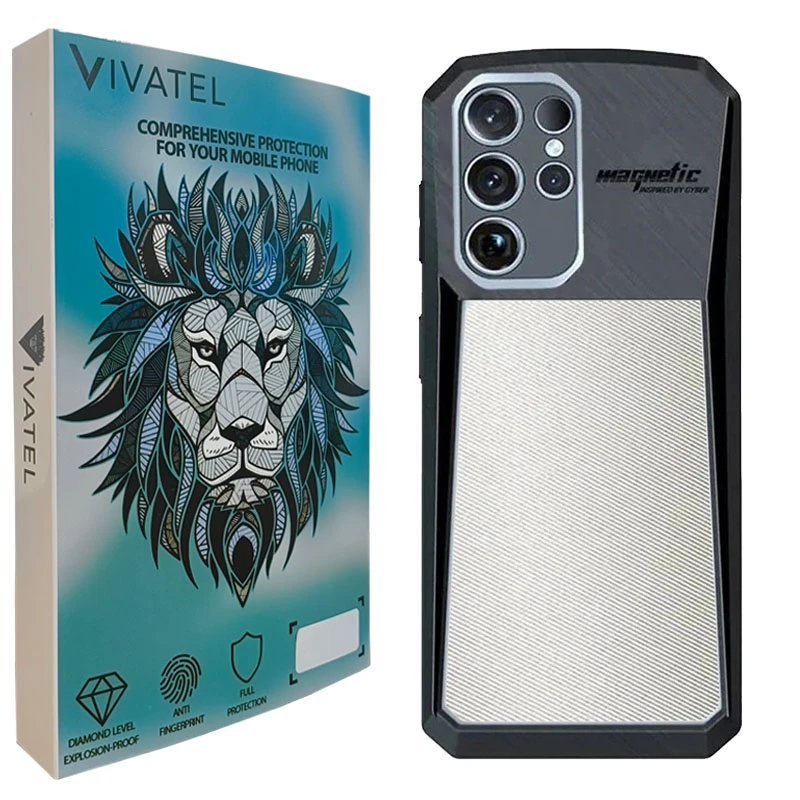 کاور ویواتل مدل XUNOD Cyber مناسب برای گوشی موبایل سامسونگ Galaxy S23 Ultra