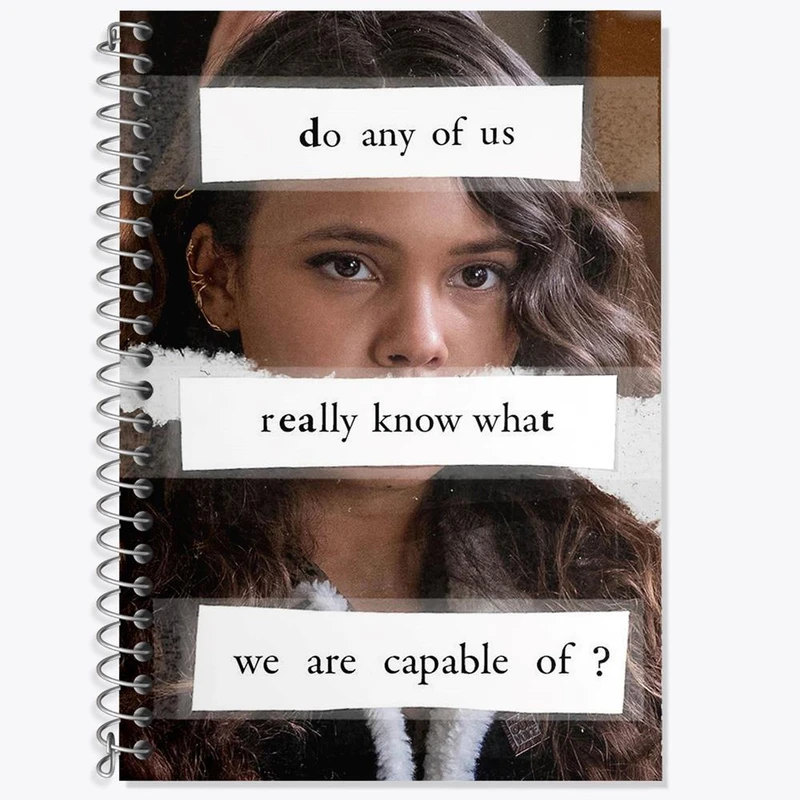 دفتر لغت 50 برگ خندالو مدل جسیکا 13دلیل برای اینکه Reasons Why13 کد 20365