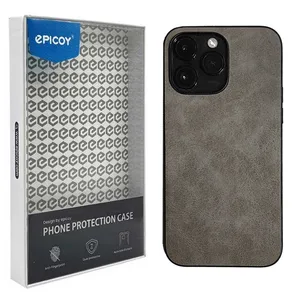 Epicoy Hrs Leather cover for Apple iPhone 13 Pro Max/14 Pro Max/15 Pro Max
