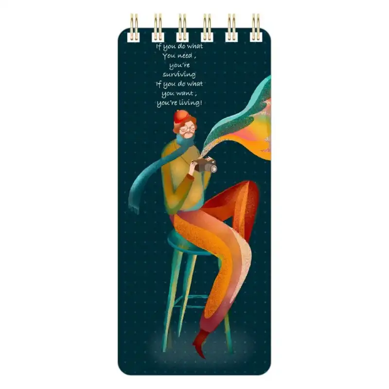 دفتر مسترنوت مدل TO DO LIST طرح آقای عکاس