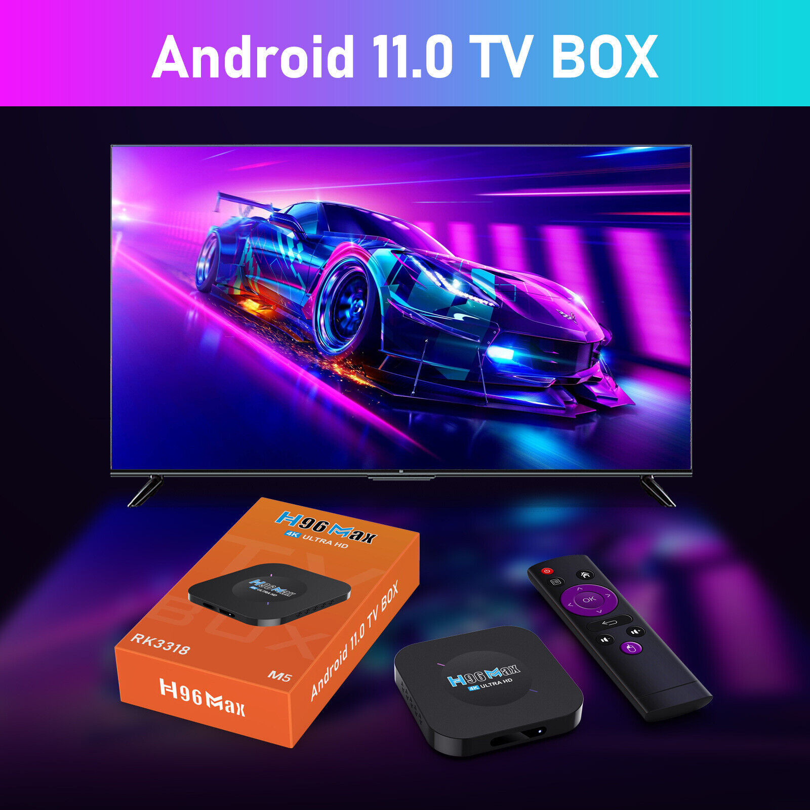 اندروید باکس اچ96 مدل Max M5 2/16GB اندروید باکس اچ96 مدل Max M5 2/16GB