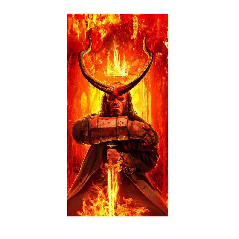 استیکر لپ تاپ و موبایل مدل سریال طرح فیلم پسر جهنمی hellboy کد 2184