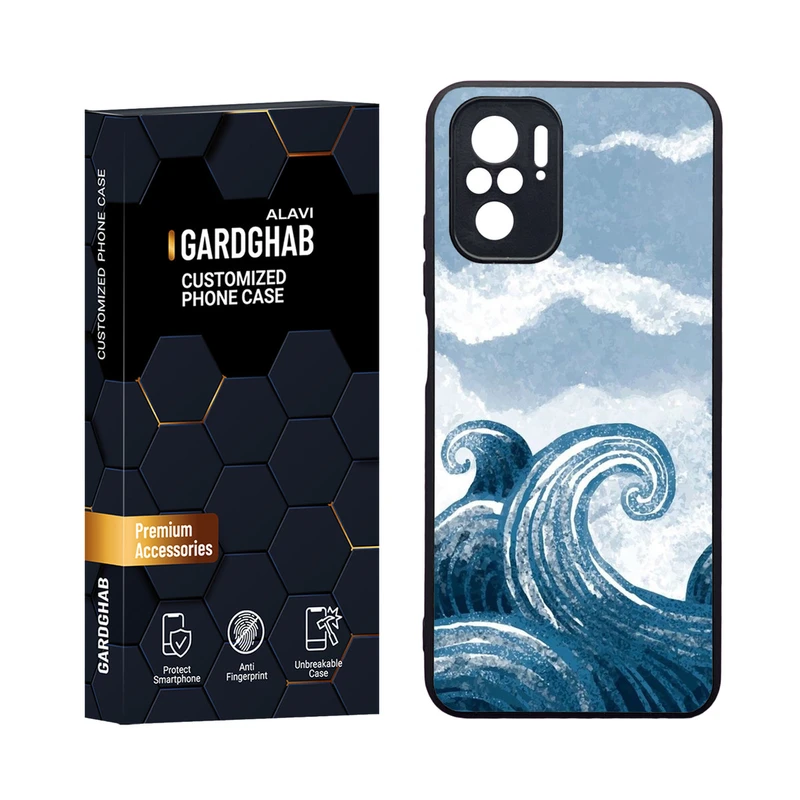 کاور گارد قاب مدل دورژله ای ساده مناسب برای گوشی موبایل شیائومی Redmi Note 10 4G / Note 10s / Poco M5s