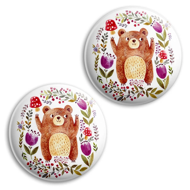 مگنت پرمانه طرح cute کد pmag2.26670 مجموعه 2 عددی
