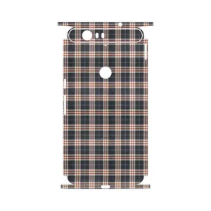 MAHOOT Fabric Texture 5-FullSkin Cover Sticker for Google Nexus 6P