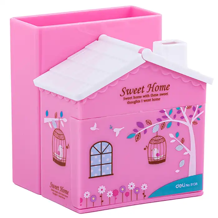 جامدادی رومیزی دلی مدل Sweet Home کد 9138