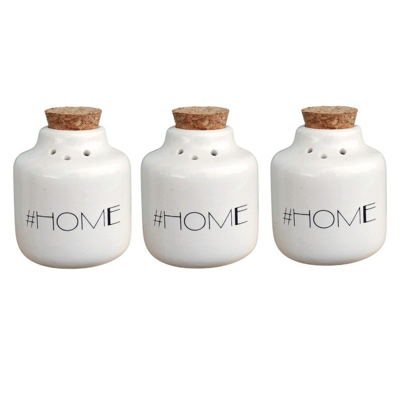 نمک پاش و فلفل پاش مدل hashtak مجموعه سه عددی 