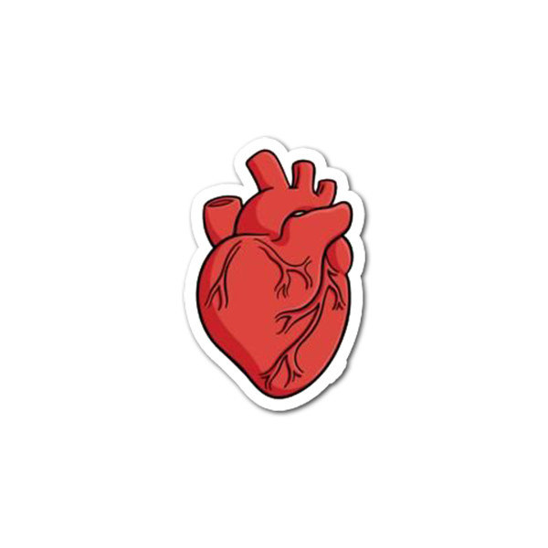 استیکر لپ تاپ و موبایل مدل قلب