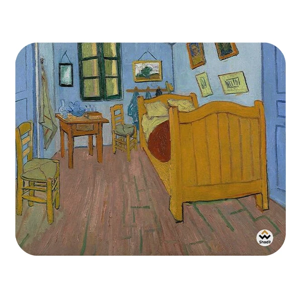 ماوس پد شادیت مدل The Bedroom کد01 سایز24*19سانتی متر