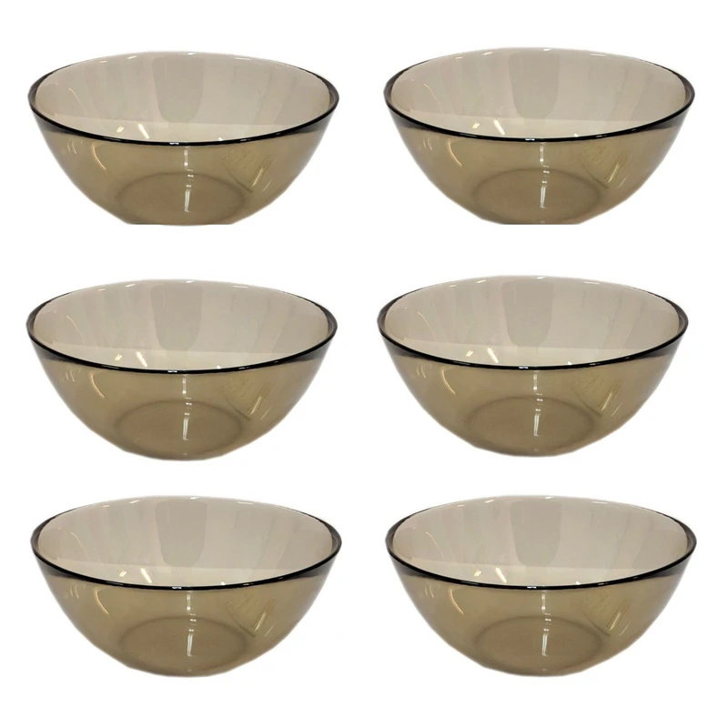 پیاله پاشاباغچه مدل workshop bronze کد 10341 بسته شش عددی 