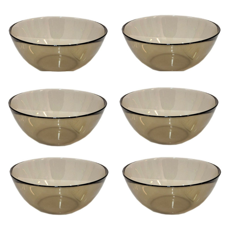 پیاله پاشاباغچه مدل workshop bronze کد 10341 بسته شش عددی 