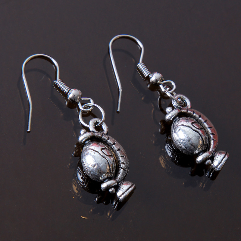 گوشواره دخترانه بازرگانی میلادی کد GZN_190