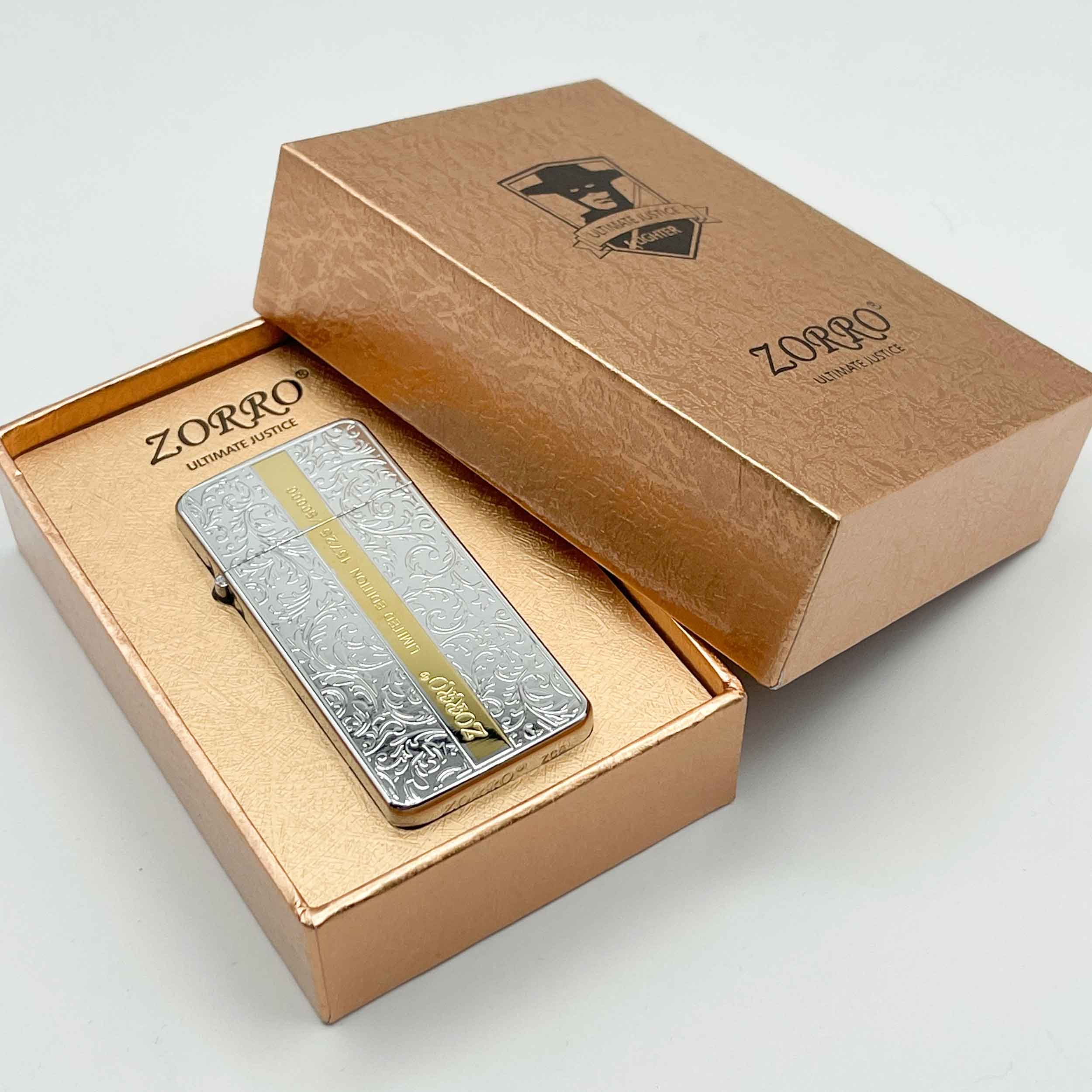 فندک زورو مدل گلدار لیمیتد