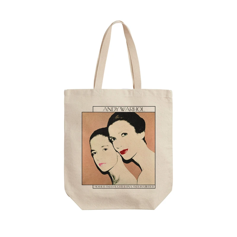 ساک خرید ترمه طراحان ایده مدل مادر و دختر از وارهول کد art0859 - L