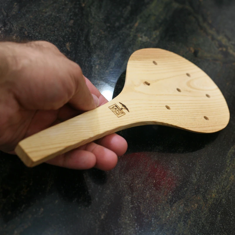 عکس شماره 4 : کفگیر چوبی وودلندزون مدل وویگول