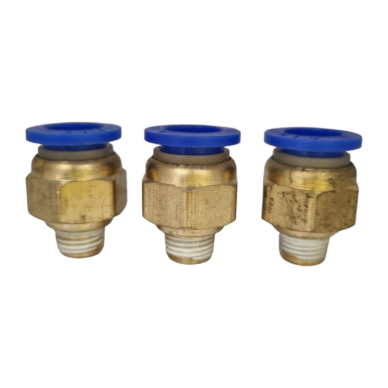 اتصال مدل مستقیم برنجی 1/8 به 10 مجموعه 3 عددی