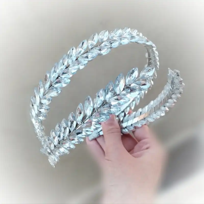 تاج مو زنانه مدل دو خطی