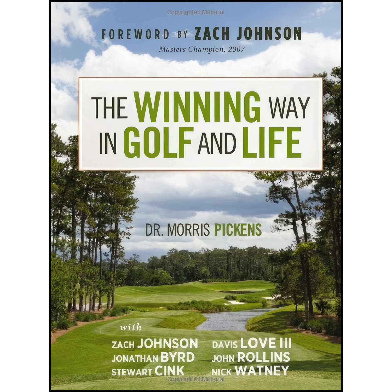 کتاب The Winning Way in Golf and Life اثر Morris Pickens انتشارات Thomas Nelson