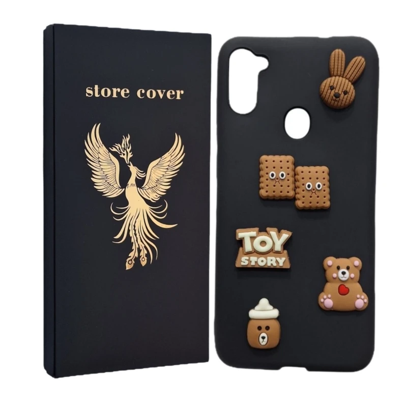 کاور استور کاور طرح عروسک توی برجسته مدل a11 مناسب برای گوشی موبایل سامسونگ Galaxy A11