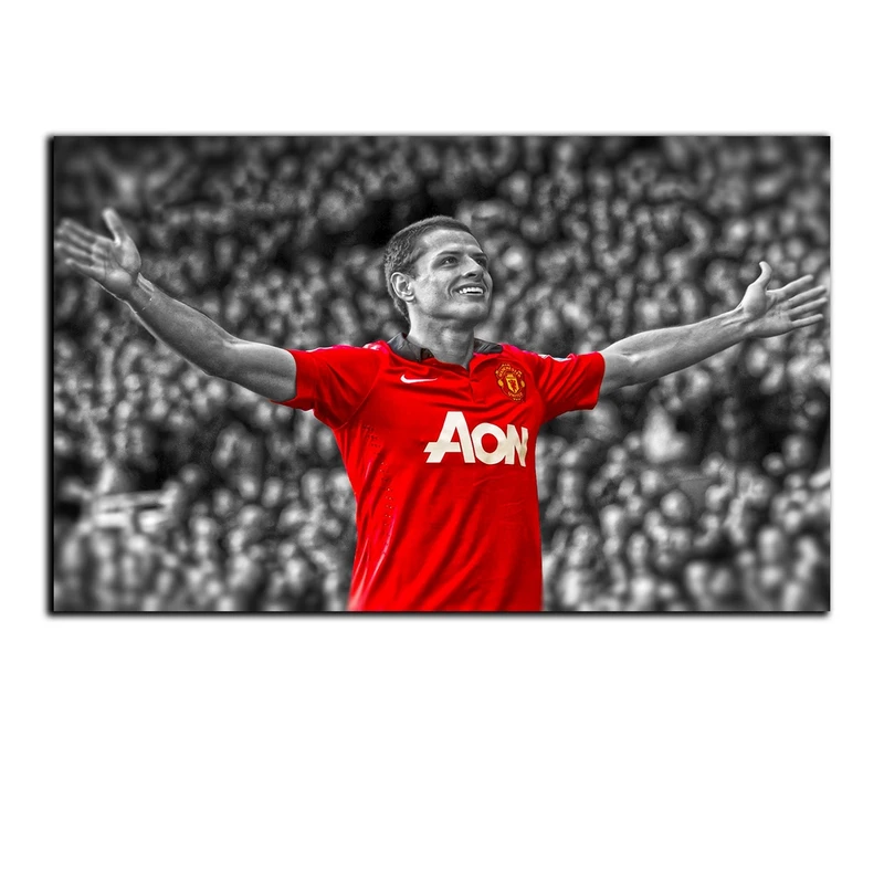 تابلو شاسی بکلیت طرح بازیکن فوتبال ژاوی هرناندز تیم منچستر یونایتد مدل SH-S7064