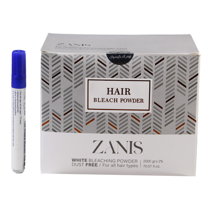 پودر دکلره زانیس مدل W وزن 2000 گرم