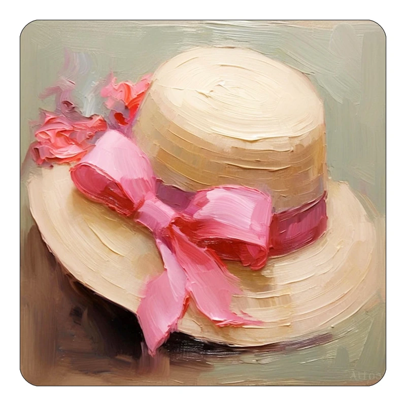 مگنت کاکتی طرح نقاشی رنگ روغن مدل mp71771