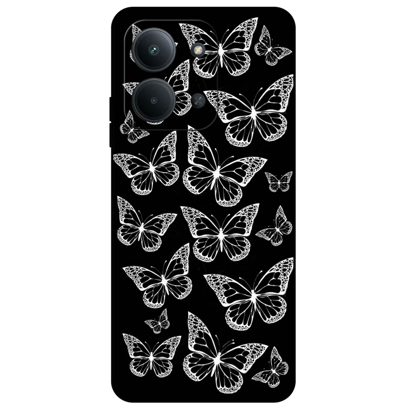 کاور مگافون طرح پروانه مدل 7244 مناسب برای گوشی موبایل شیائومی Poco C85 4G / Redmi 15C 4G