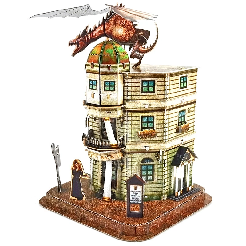 ساختنی مدل Gringotts Dragon Bank