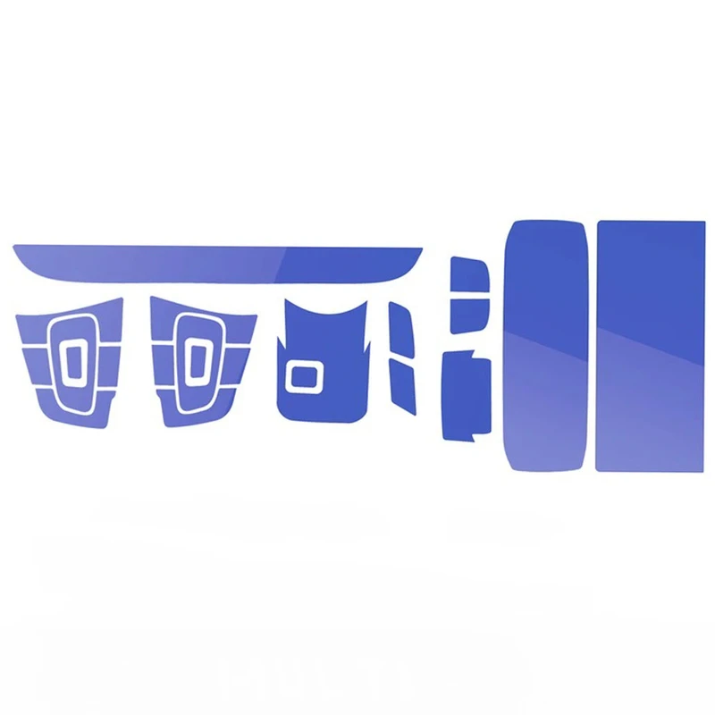  محافظ گلس مانیتور و کنسول خودرو چیکال مدل V-261 مناسب برای بهمن Respect مجموعه 9 عددی