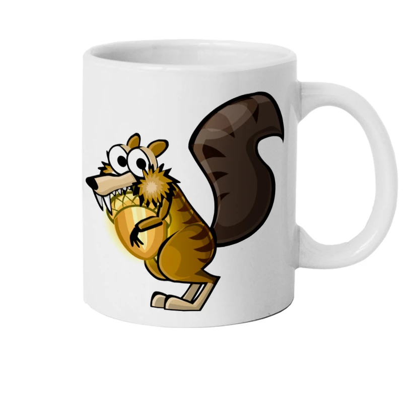 ماگ هومرو طرح کارتون عصر یخبندان مدل d305