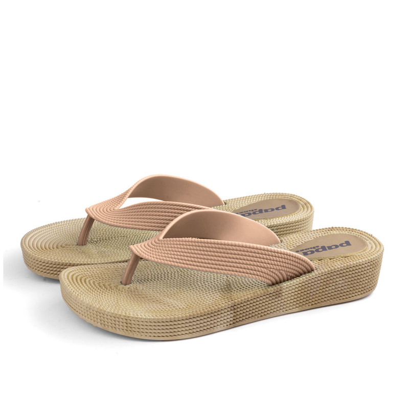 دمپایی لاانگشتی زنانه پاپا مدل ترمه کد 27