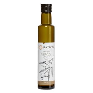 روغن زیتون با بو فرابکر حاوی عصاره طبیعی سیر رزبن - 250 میلی لیتر