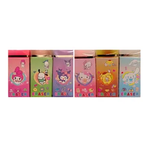 پاک کن مدل مغزدار طرح کرومی و دوستان بسته 6 عددی