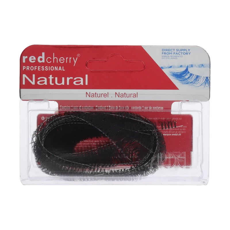 مژه مصنوعی رد چری مدل Elizabeth سایز 10 بسته 10 عددی