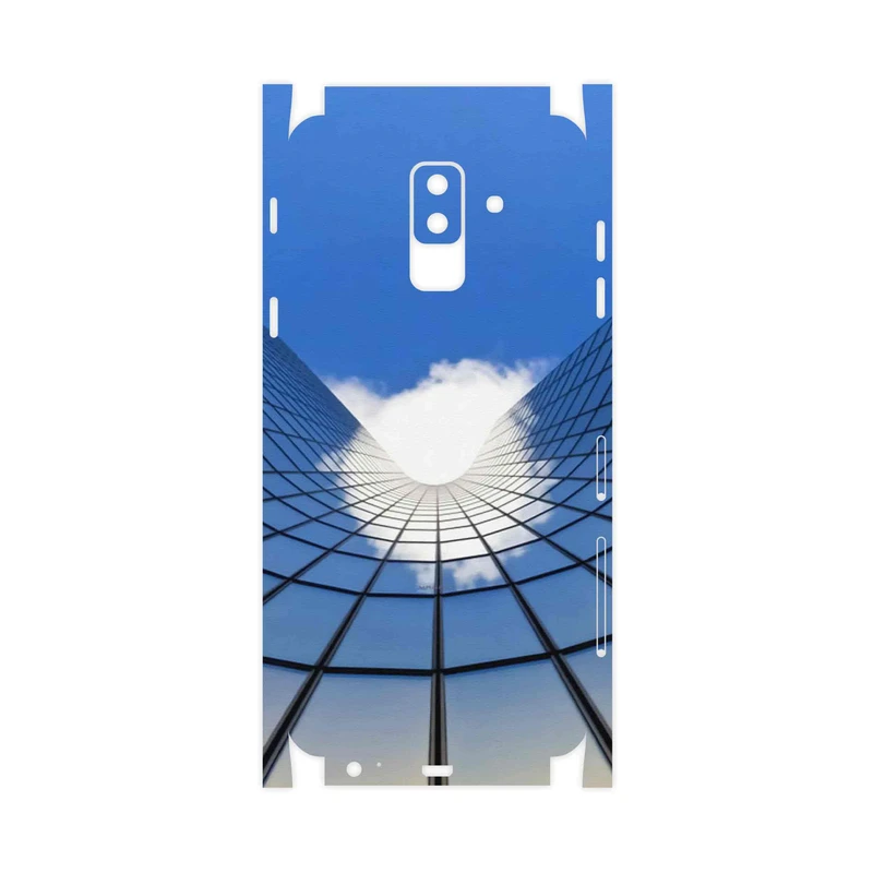 برچسب پوششی ماهوت مدل Glass skyscraper-FullSkin مناسب برای گوشی موبایل سامسونگ Galaxy A6 Plus 2018