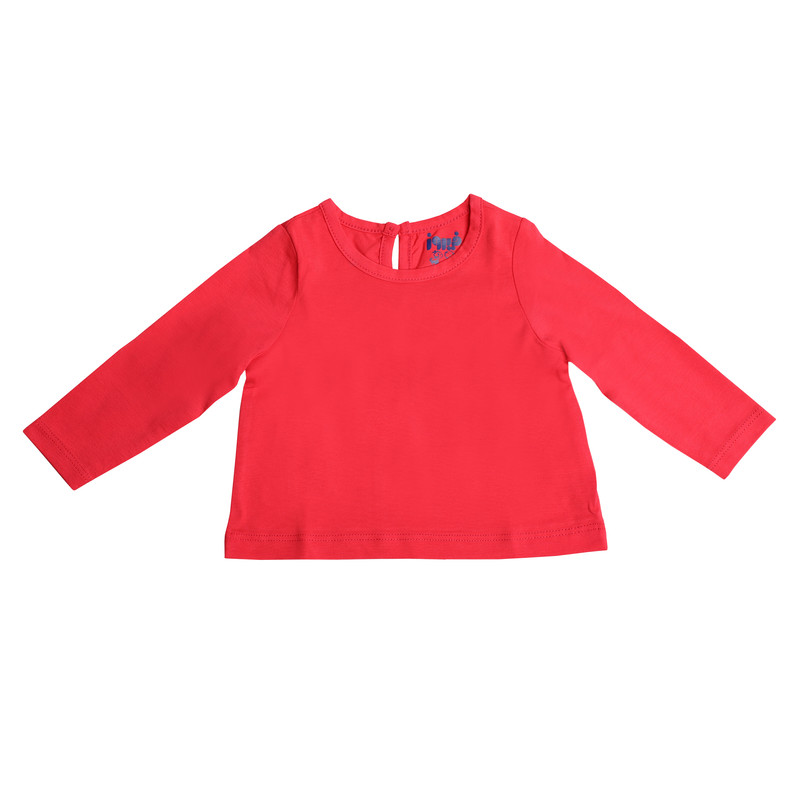 تی شرت آستین بلند نوزادی فیروز مدل Nitro رنگ قرمز