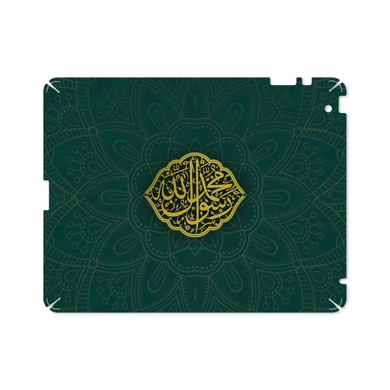 برچسب پوششی ماهوت مدل Mohammad-Rasool-Allah مناسب برای تبلت اپل iPad 2 2011 A1395