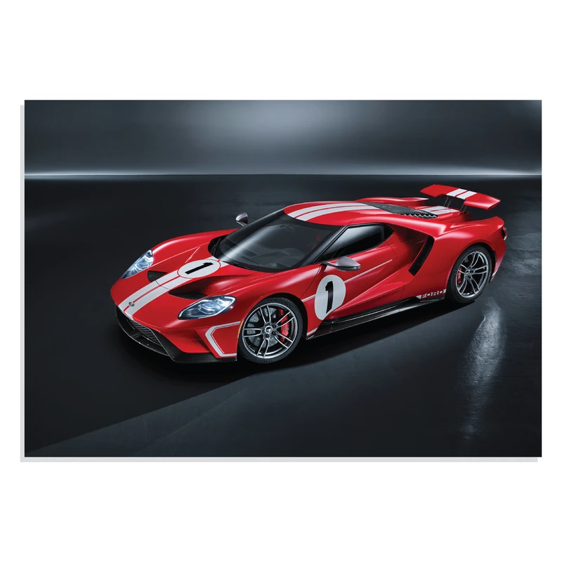پوستر  طرح ماشین فورد هریتیج - Ford GT67 Heritage Edition مدل NV0741