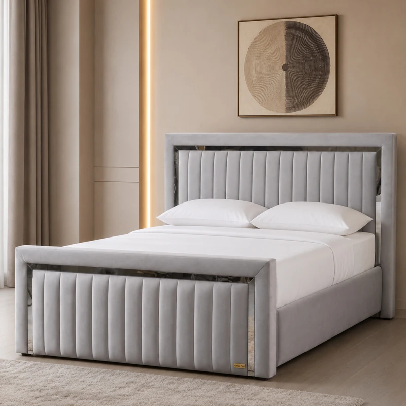 تخت خواب دونفره مدل ایرسا سایز 180×200 سانتی متر