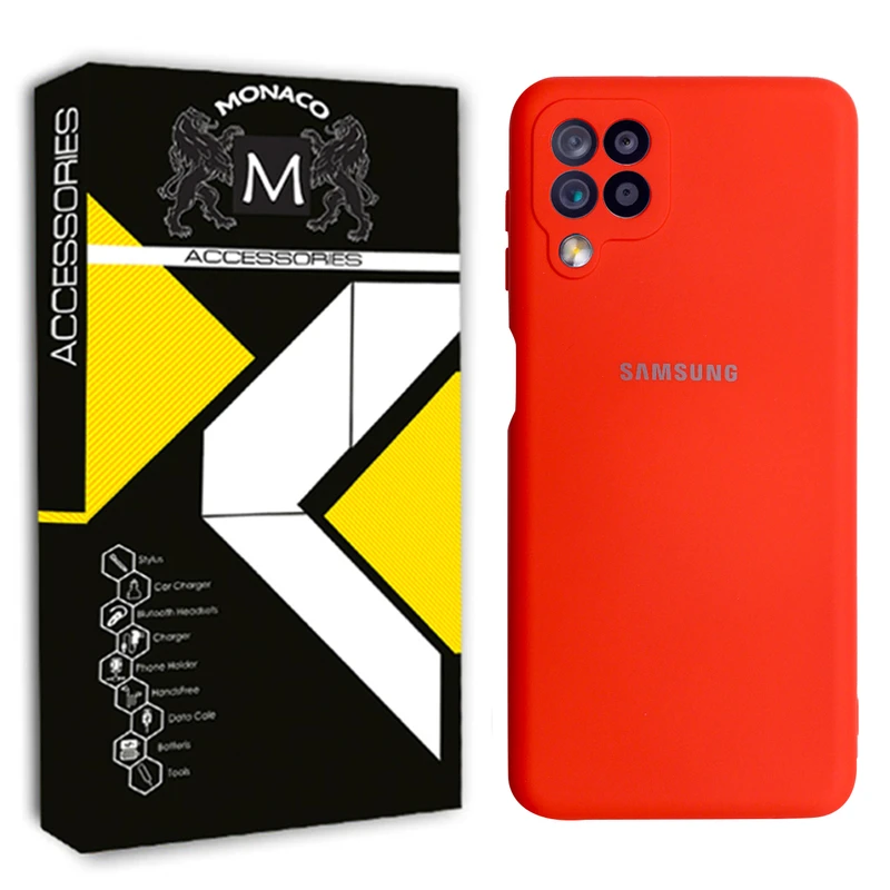 کاور موناکو مدل M SILICON مناسب برای گوشی موبایل سامسونگ Galaxy A12 / M12