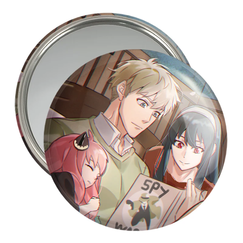 آینه جیبی خندالو مدل خانواده فورجر انیمه Spy x Family کد 24180