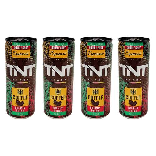 نوشابه انرژی زا انرژی کافی تی ان تی بلست - 250 میلی لیتر بسته 4 عددی