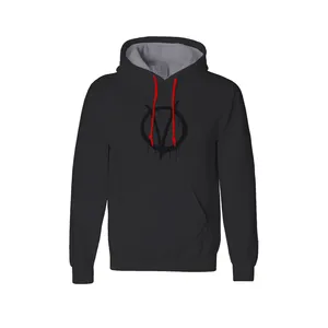 هودی مردانه مدل Vendetta کد K38 رنگ مشکی