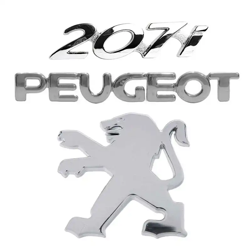 آرم صندوق خودرو وارون مدل P-281-232-256 مناسب برای پژو 207 بسته 3 عددی