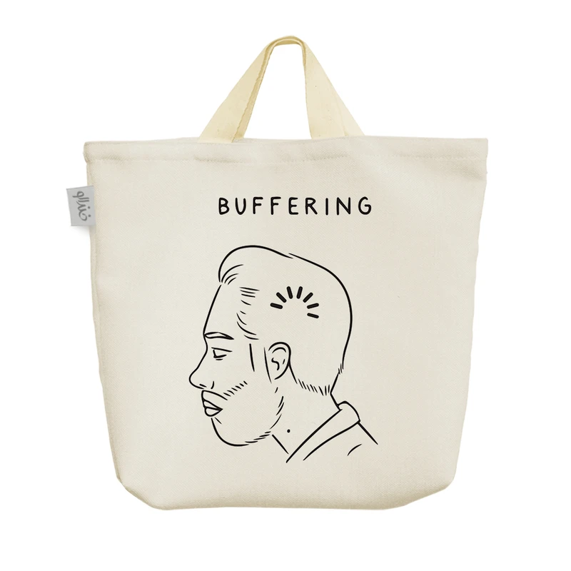 ساک خرید خندالو مدل Loading کد 6975