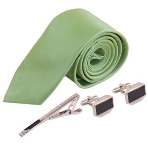 نقد و بررسی ست کراوات و گیره کراوات و دکمه سردست مردانه مدل PJ-108834 توسط خریداران