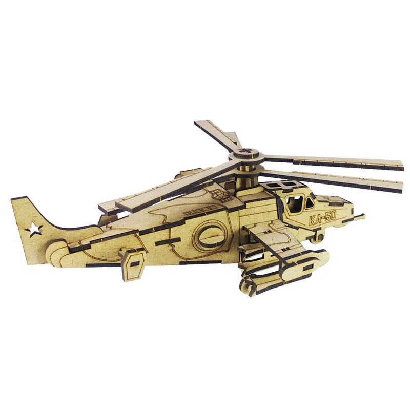 ساختنی مدل هلیکوپتر جنگی کد KA-50